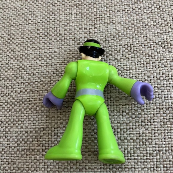 Imaginext DC Super Friends Riddler Fisher Price Figure 3” Tall Free Shipping - Picture 3 of 3